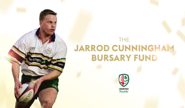 London Irish Foundation launches The Jarrod Cunningham Bursary Fund